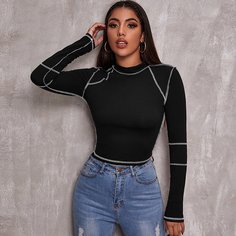 Кроп футболка Shein