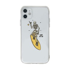 Чехол для iPhone с рисунком черепа Shein