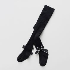 Колготки с бантом для девочек Shein
