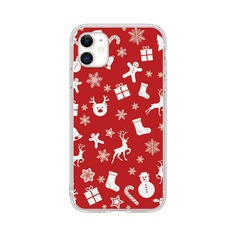 Чехол для iPhone с рождественским принтом Shein
