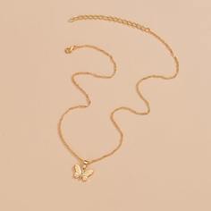 Ожерелье с бабочкой Shein