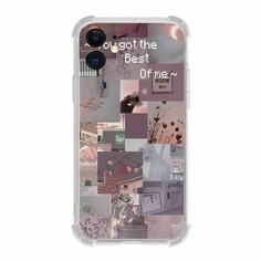 Чехол для iPhone с графическим рисунком Shein