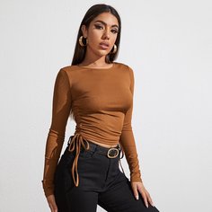 Футболка на кулиске Shein