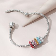 Браслет со стразами Shein