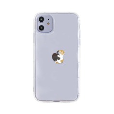 Прозрачный чехол для iPhone с рисунком кота Shein