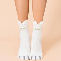 Плюшевые носки в мультипликационной форме Shein