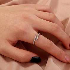 Кольцо со стразами Shein