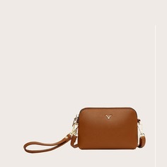 Сумка с металлическим декором Shein