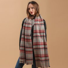 Шарф в клетку Shein