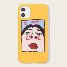 Чехол для iPhone с мультипликационным рисунком Shein