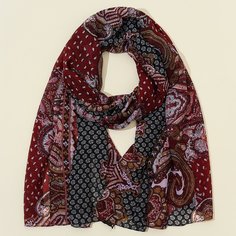 Шарф с рисунком пейсли Shein