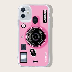 Чехол для iPhone с принтом камеры Shein