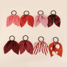 8шт резинка для волос в клетку для девочек Shein