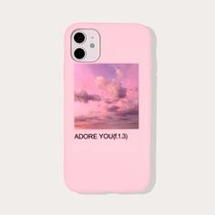 Чехол для iPhone с рисунком Shein