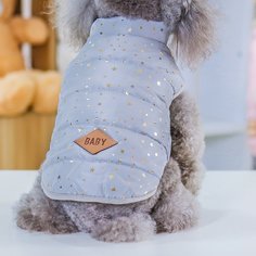 Куртка для собак с рисунком звезды Shein