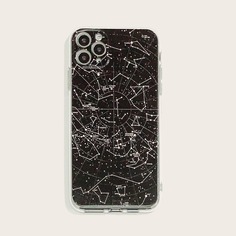 Чехол для iPhone с принтом созвездия Shein