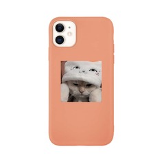 Чехол для iPhone с принтом кошки Shein