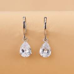 Серьги-подвески со стразами Shein