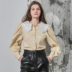 Оригинальная блузка из хлопка Shein