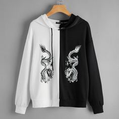 на кулиске Животный Повседневный Свитшоты Shein