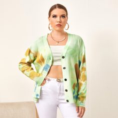 Кардиганы размер плюс Shein