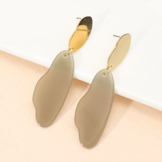 Акриловые геометрические серьги-подвески Shein