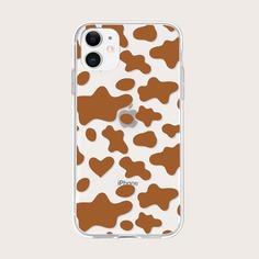 Чехол для iPhone с коровьим принтом Shein