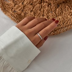 Открытое кольцо со стразами Shein