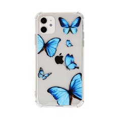 Чехол для iPhone с принтом бабочки Shein