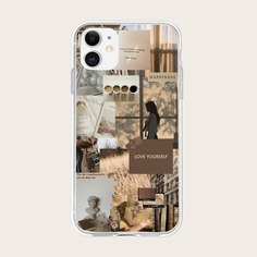 Чехол для iPhone с принтом Shein