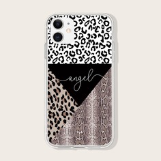 Чехол для iPhone с узором Shein