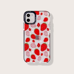 Чехол для iPhone с принтом клубники Shein