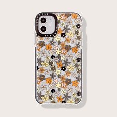 Чехол для iPhone с цветочным принтом Shein