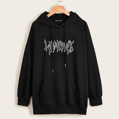 на кулиске Огонь Повседневный Свитшоты Shein