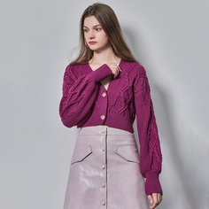 Вязаный кардиган из вискозы Shein