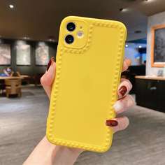 Чехол для iPhone с узором звезды Shein