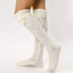 Одноцветный Носки Shein