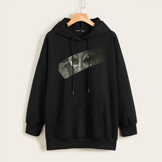 на кулиске Графические изображения Повседневный Свитшоты Shein