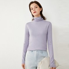 Одноцветный Элегантный Свитер Shein