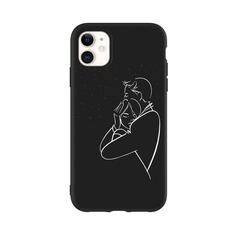 Чехол для iPhone с принтом пар Shein