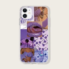 Чехол для iPhone с узором Shein