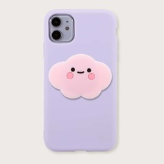 Чехол для iPhone с держателем для телефона в форме облака Shein
