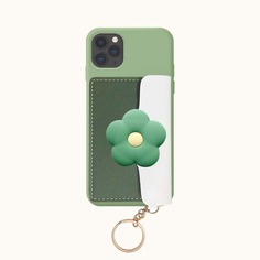 Чехол-кошелек для телефона с цветком Shein