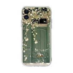 Чехол для iPhone с цветочным узором Shein