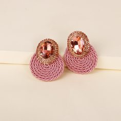 Серьги со стразами Shein