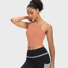 Одноцветный Спортивные бюстгальтеры Shein