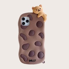 Чехол для iPhone с медведем Shein