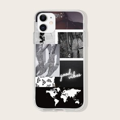 Чехол для iPhone с узором Shein