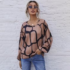 Контрастный свитшот Shein
