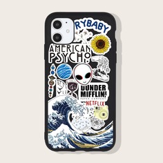 Чехол для iPhone с узором Shein